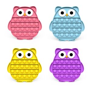 Squizz Toys Pop The Bubble Popping Toy - Owl (Assortment - Includes 1)