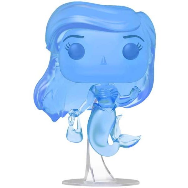 Funko Pop! Disney The Little Mermaid Ariel with Bag Blue Translucent 3.75-Inch Vinyl Figure
