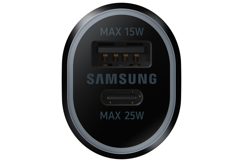 Samsung Dual Port Car Charger 25W + 15W Black