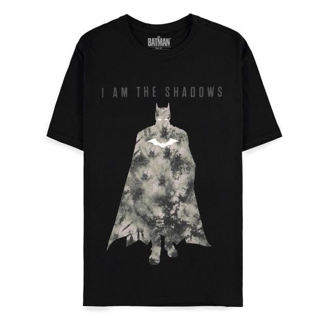 Difuzed Warner The Batman 2022 I Am The Shadows Women's Short Sleeved T-Shirt Black S