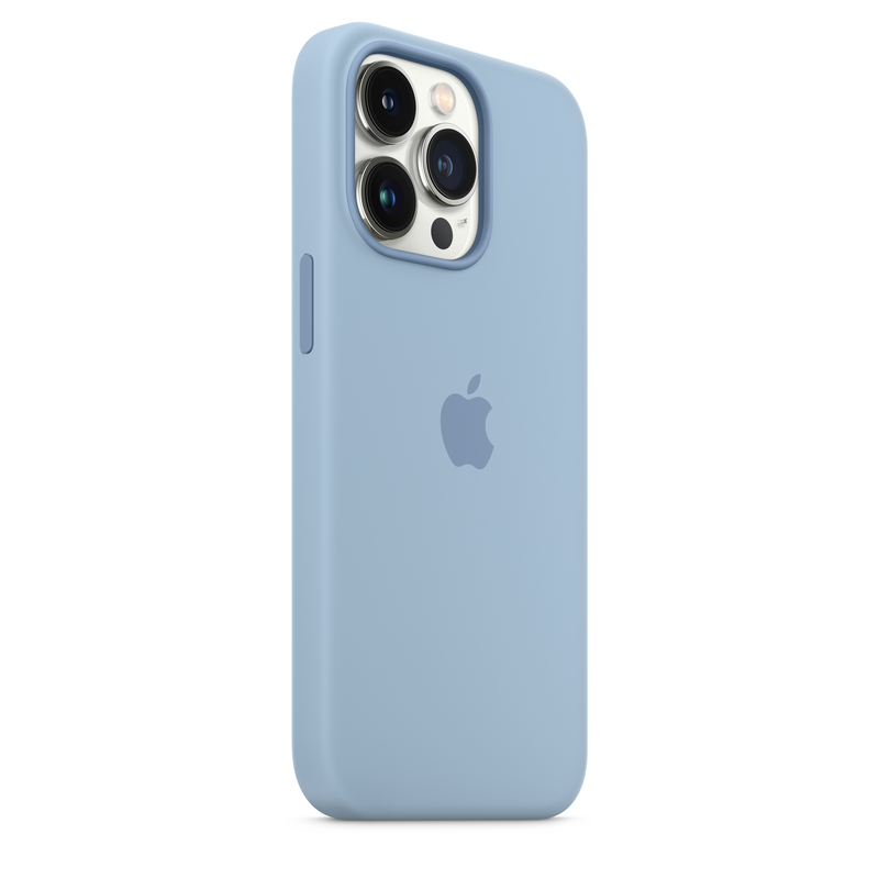 Apple Silicone Case with MagSafe foriPhone 13 Pro - Blue Fog