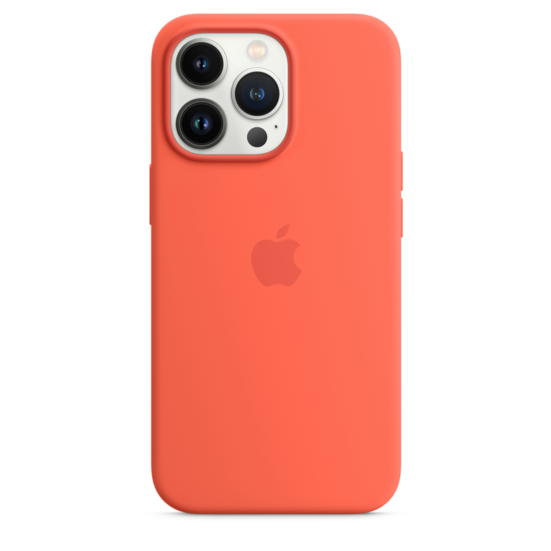 Apple Silicone Case with MagSafe foriPhone 13 Pro - Nectarine