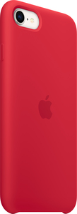 Apple Silicone Case for iPhone SE - (Product)Red