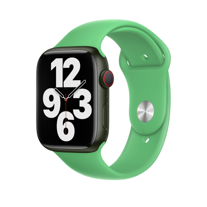 Apple 45mm Bright Green Sport Band - Regular