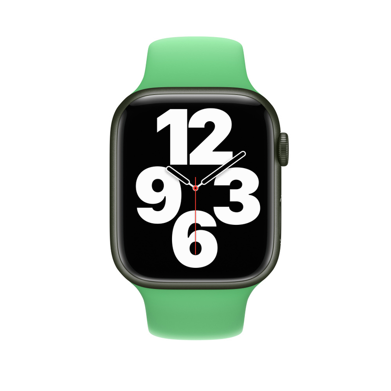 Apple 45mm Bright Green Sport Band - Regular