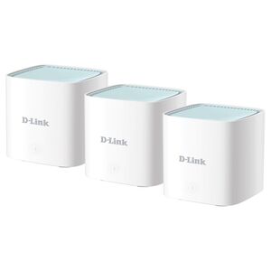 D-Link M15 Wireless AX 1500 Wi-Fi 6 Dual Band Mesh System (3-Pack)