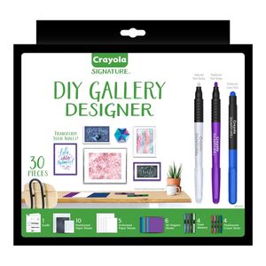 Crayola Signature DIY Gallery Set (Set of 30)