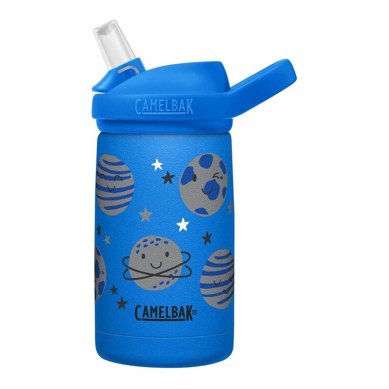 Camelbak Eddy + Kids Stainless Steel Vacuum Insulated Water Bottle Space 355ml - Smiles