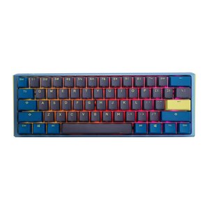 Ducky One 3 Mini Daybreak 60% Hotswap RGB Double Shot PBT QUACK Mechanical Keyboard - Blue Switch