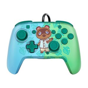 PDP Faceoff Deluxe+ Audio Wired Controller for Nintendo Switch -  Animal Crossing Tom Nook