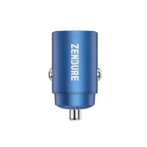 Zendure 2-Port Invisible Car Charger with 30W PD Blue