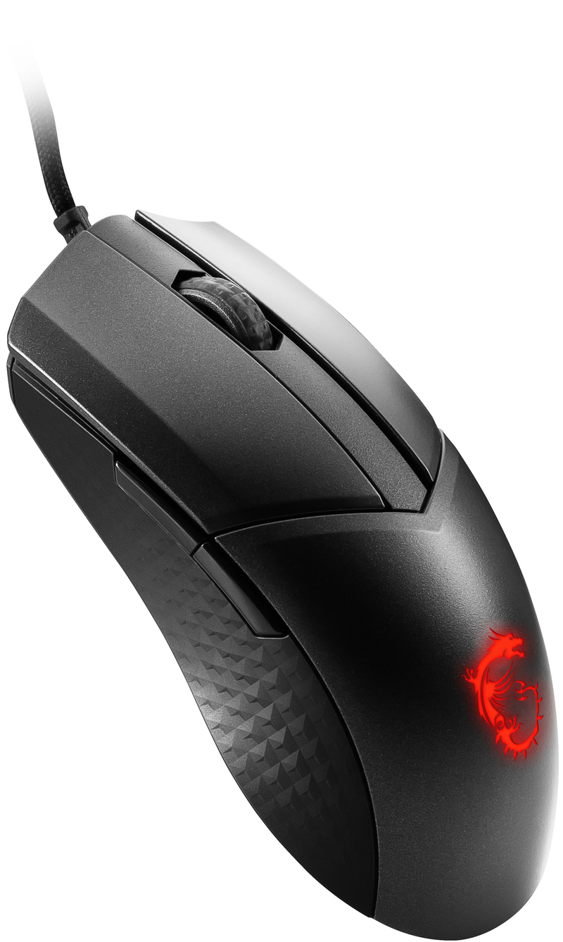 MSI Clutch GM41 Lightweight Gaming Mouse - Black
