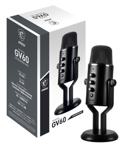 MSI Immerse GV60 Streaming Microphone - Black