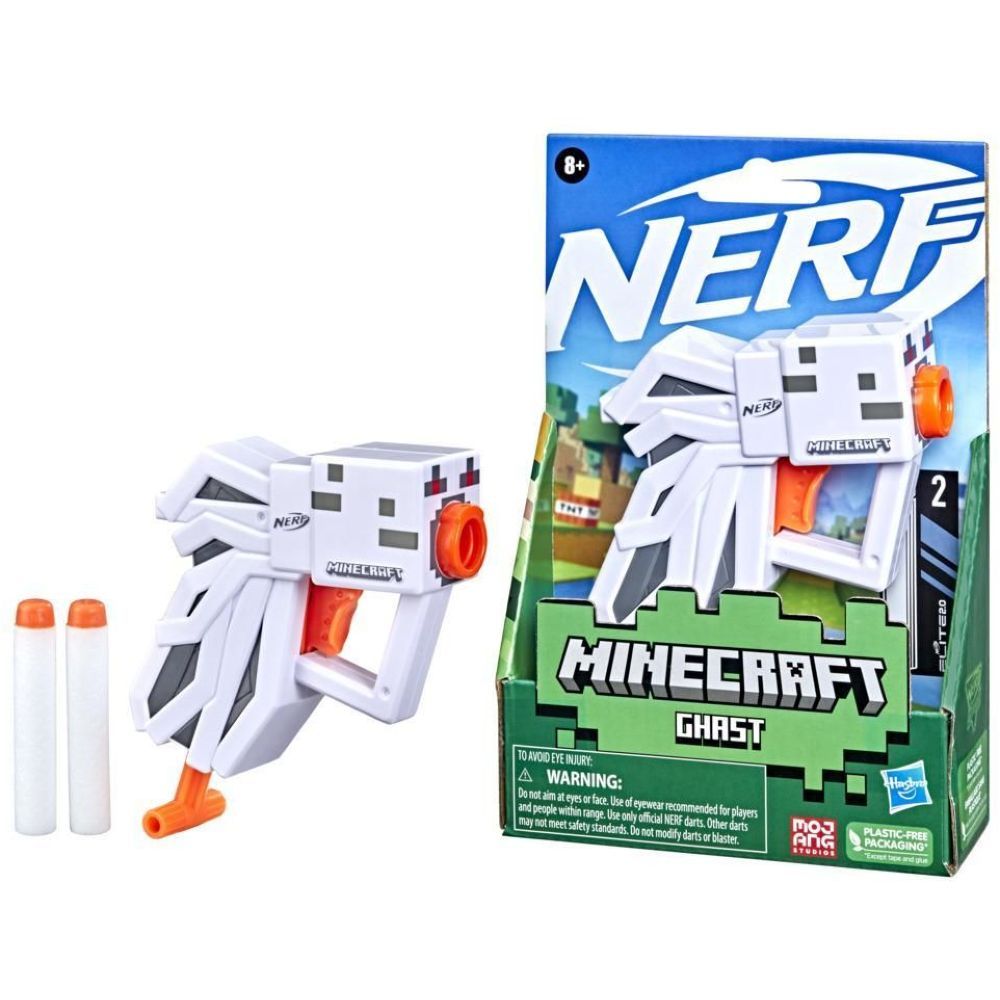 NERF Minecraft Ghast Mini Blaster