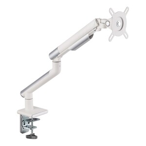 Twisted Minds Single Monitor Premium Slim Aluminum Spring-Assisted Monitor Arm - White
