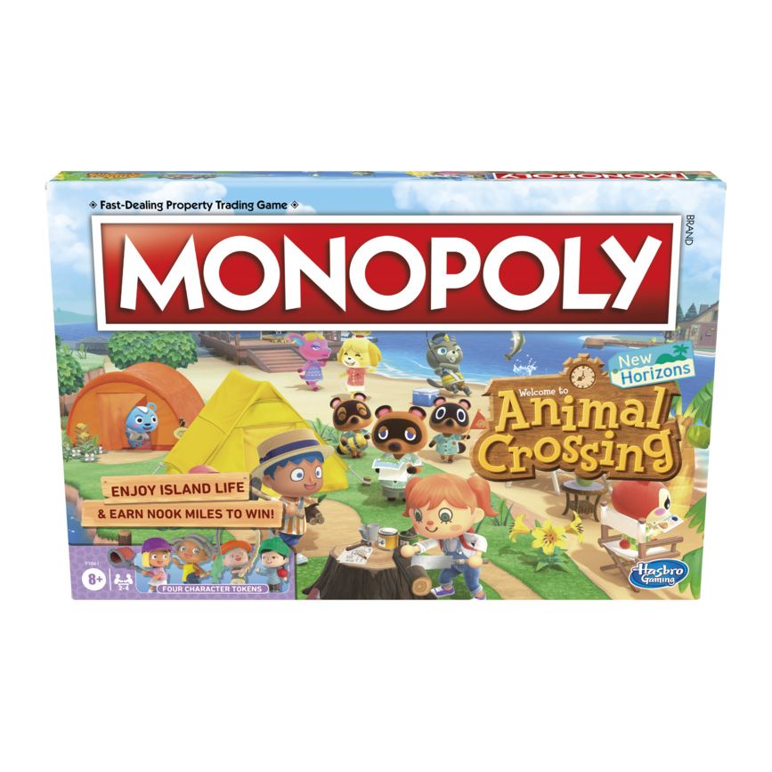 Hasbro Gaming Monopoly Animal Crossing Board Game
