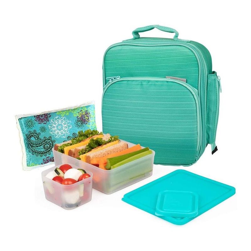 Bentology Insulated Lunch Tote Turquoise