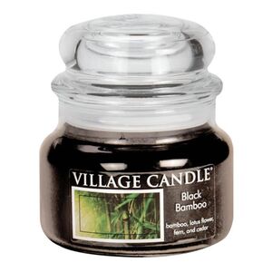 The Village Candle Black Bamboo Jar Candle 263 G