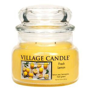 The Village Candle Fresh Lemon Jar Candle 263 G