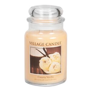 The Village Candle Creamy Vanilla Jar Candle 630 G