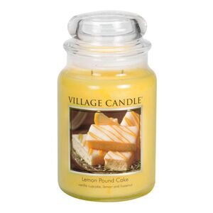 The Village Candle Lemon Pound Cake Jar Candle 630 G