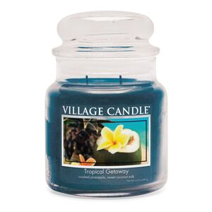 The Village Candle Tropical Getaway Jar Candle 390 G