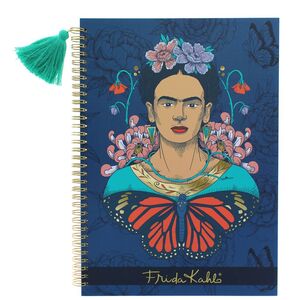 Blueprint Frida Kahlo A4 Lined Notebook (80 Sheets)