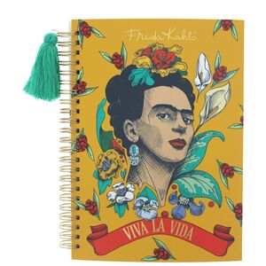 Blueprint Frida Kahlo A5 Lined Notebook (80 Sheets)