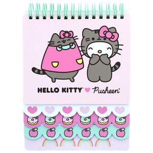 Blueprint Hello Kitty X Pusheen Layered Lined & Plain Notebook (80 Sheets)
