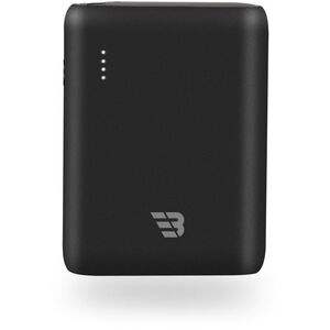 BAYKRON 10000mAh USB-C PD 20W/QC 3.0 Power Bank - Black