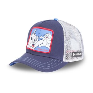 Capslab Tom And Jerry Unisex Adults' Trucker Cap - Blue