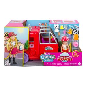 Barbie Chelsea Can Be Fire Truck Playset Hck73