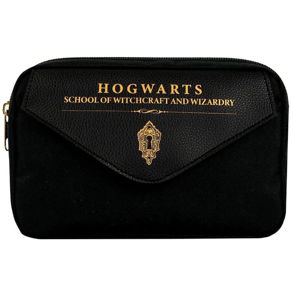 Blue Sky Design Harry Potter Pu Multi Pocket Pencil Case Hogwart Shield