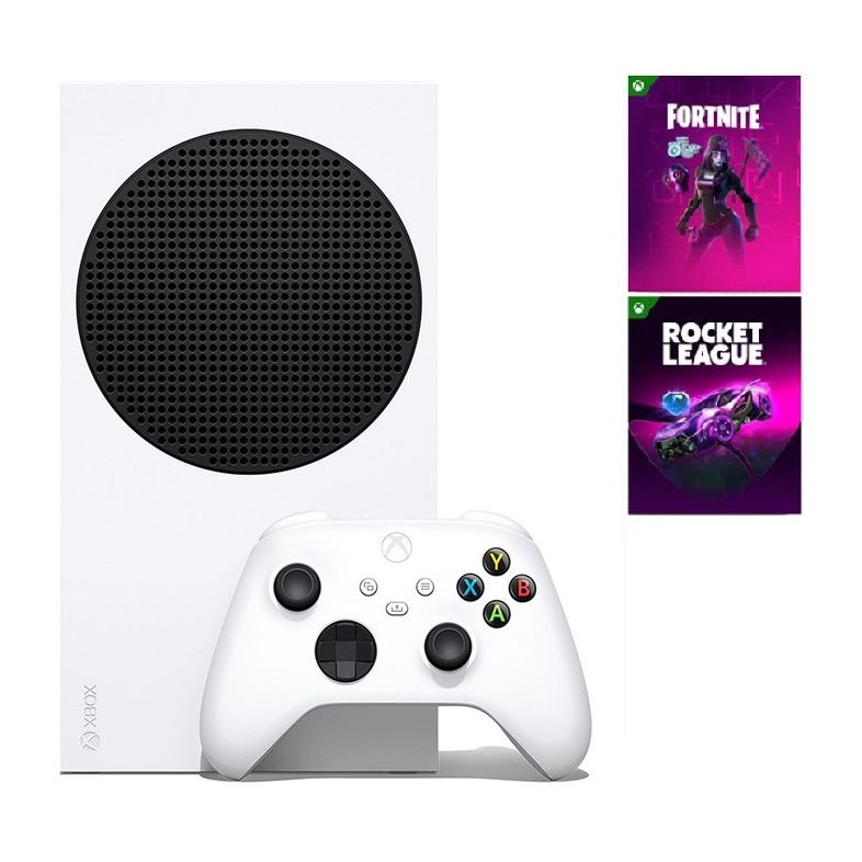 Microsoft Xbox Series S 512GB Digital Console + Fortnite + Rocket League (Bundle)