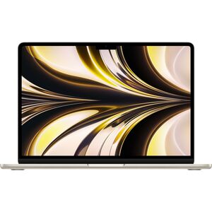 Apple MacBook Air 13-Inch Apple M2 Chip/8-Core CPU/10-Core GPU/512GB SSD - Starlight (Arabic/English)