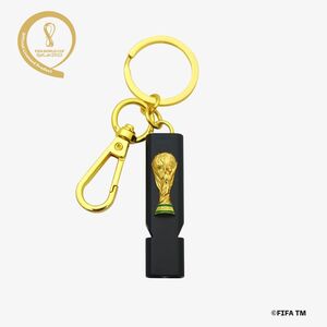 FIFA World Cup Qatar 2022 Officially Licensed Product 2.5D Trophy whistle Keychain