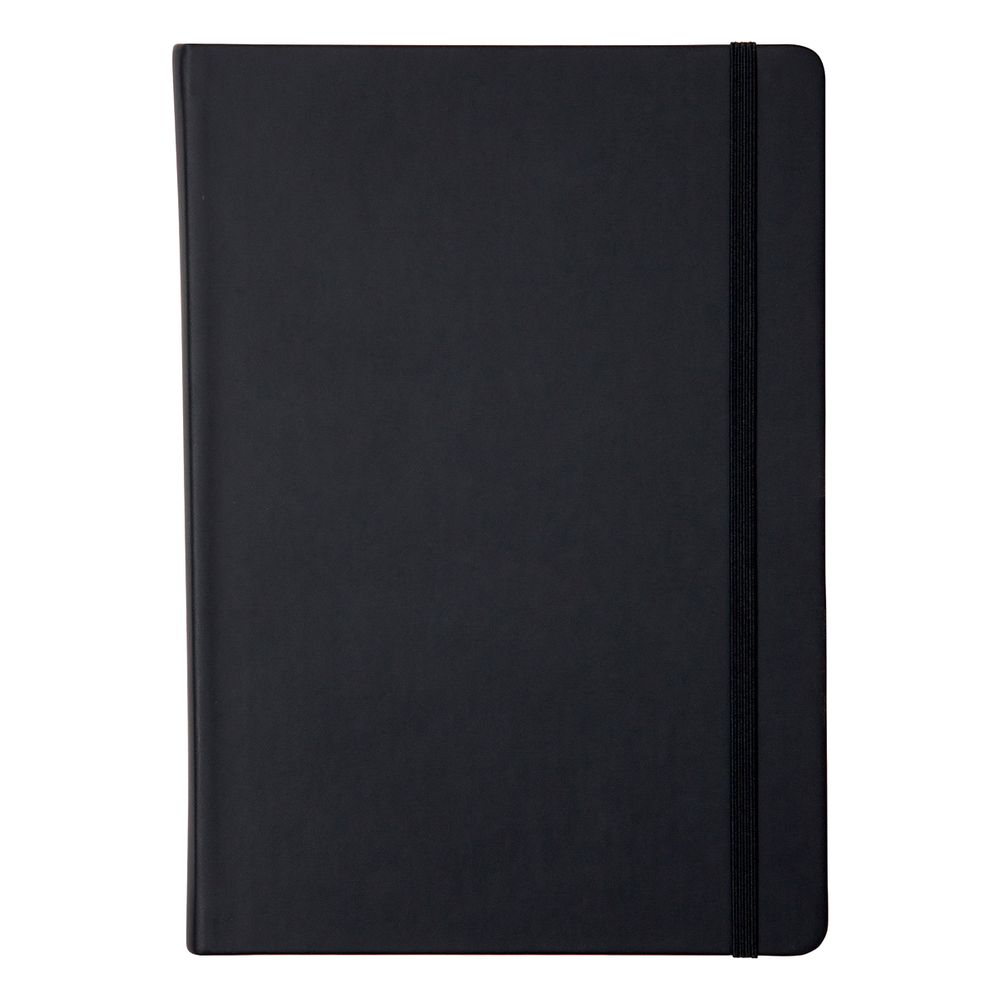 Collins Debden Legacy Feint Ruled Notebook A5 - Black