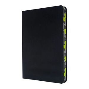 Collins Debden Camo B6 Ruled Notebook - Charcoal