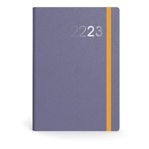 Collins Debden Legacy A6 Week To View Mid Year Diary 22/23 - Purple