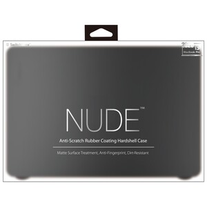 SwitchEasy Nude Macbook Protective Case For Mackbook Pro 13 2020/2016 - Translucent Black