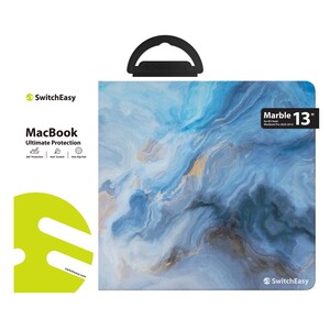SwitchEasy Marble Macbook Protective Case For M1/Intel Macbook Pro 13 2020/2016 - Marine Blue
