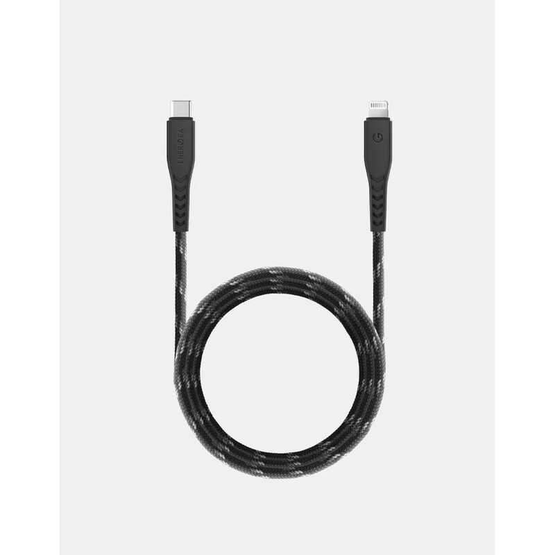 Energea Nyloflex USB-C To Lightning C94 MFI Cable 3m - Black