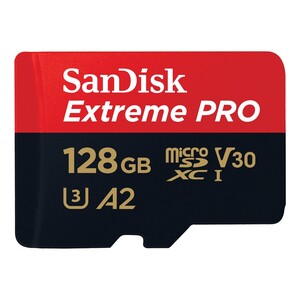 SanDisk Extreme PRO microSDXC UHS-I Memory Card - 128GB