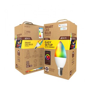 Muvit iO WiFi Candle Smart Bulb With Multicolor LED Light - 470lm