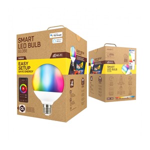 Muvit iO WiFi Globe Smart Bulb With Multicolor LED Light - 950lm