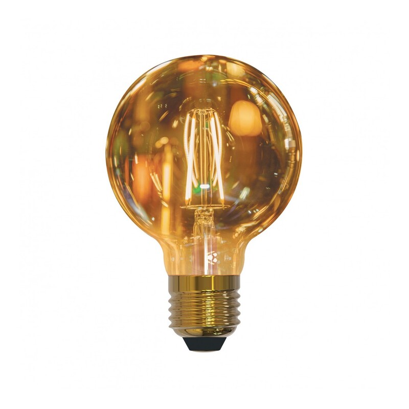 Muvit iO Amber WiFi Small Globe Filaments Smart Bulb - 470lm