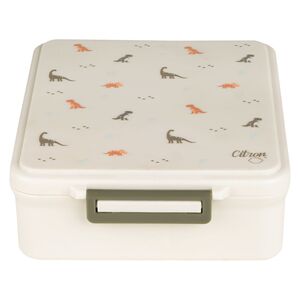Citron Grand Lunchbox with 4 Compartments & 1 Food Jar - Dino