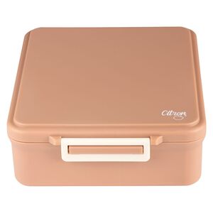 Citron Grand Lunchbox with 4 Compartments & 1 Food Jar - Blush Pink