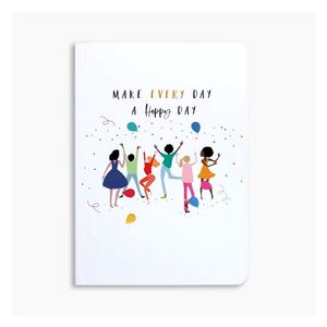 Belly Button Designs Every Day Happy Day A5 Notebook