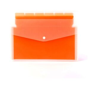 Jumble & Co Snuggly A4 Stationery Folder - Orange